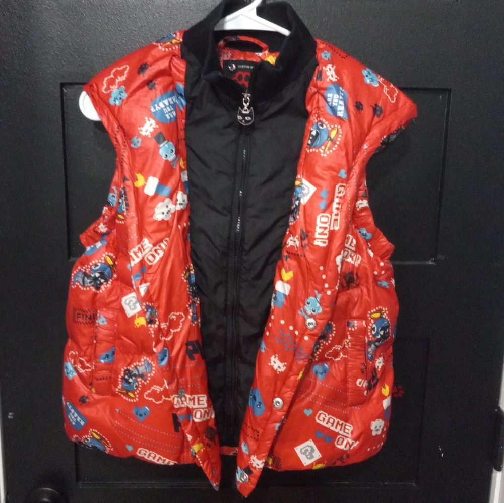 Azona A02 Video Game Theme Puffer Vest